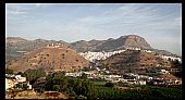 Vista de Alora desde casa rural