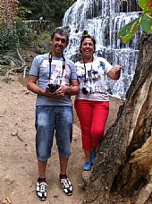 Manolo y Paqui Asencio en el Monasterio de Piedra - Septiembre 2012