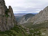 Panormica en El Chorro