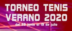 TORNEO TENIS VERANO 2020