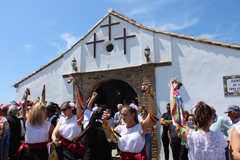 La Ermita de las Tres Cruces acoge el 29º Festival de Verdiales