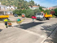 Remodelaci�n de los badenes en la carretera de �lora a El Chorro 