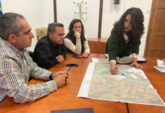 �lora trabaja en el desarrollo del corredor verde del Guadalhorce
