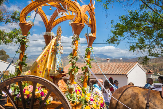 La Virgen de la Cabeza regresa a la Ermita Santa Brgida