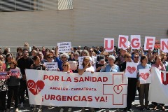lora, Ardales y Carratraca juntos por una sanidad pblica y digna