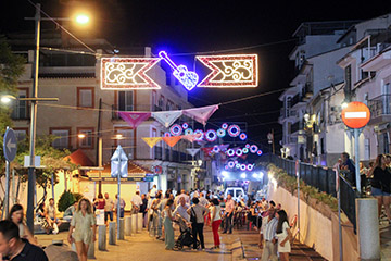Espectacular sbado noche en la Feria de lora