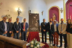 Cartel del 75 aniversario de la Cofrada de la Piedad y Vera+Cruz