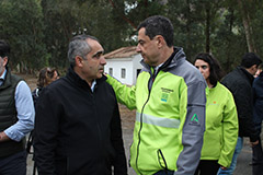 El Alcalde recibe al presidente de la Junta de Andaluca