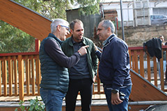 Toni Valero visita lora tras el paso de la DANA