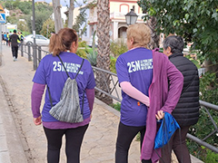 Marcha colectiva por el 25N 