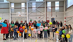 Fiesta infantil navidea en Bermejo