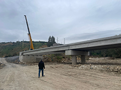 El Puente de Arroyo las Piedras se encuentra en la ltima fase de ejecucin