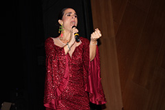 Actuacin de Macarena Albarracn en lora