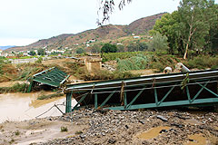 El municipio de lora sufre una de las peores inundaciones de su historia